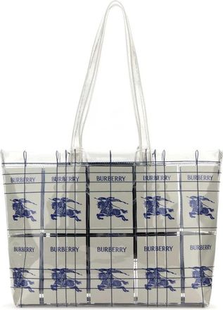 Burberry Geborduurde PVC Shopper - Heren - Shoppers - Veelkleurig - ONE Size - Tassen