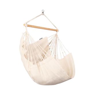 ED&Egrave;N JARD&Iacute; Hamaca silla de exterior blanca 140x105 cm