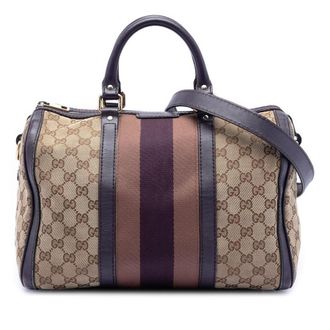 Gucci Pre-owned Gucci Medium GG Canvas Web Joy Boston Bag Ladies N44OPBKSOWS2ZI9Q