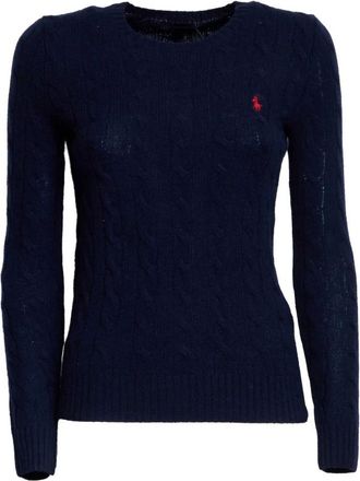 Polo Ralph Lauren Dames, Truien, Blauw, Maat: L Wol