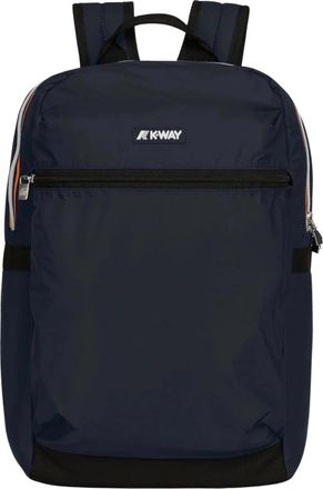 K-Way Laon Rugzak - Heren - Rugzakken - Blauw - ONE Size - Polyester - Tassen