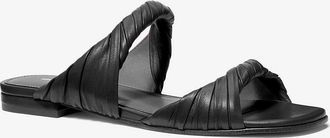 Michael Kors Kiana Leather Sandal