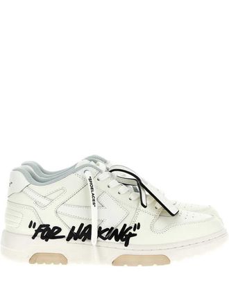 Off-white Scarpe da ginnastica da passeggio fuori ufficio bianco sporco