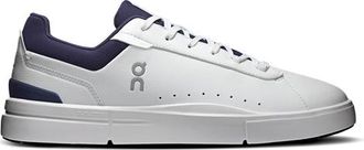 On Mens Roger Advantage - Running Shoes White/Navy Size 11.0