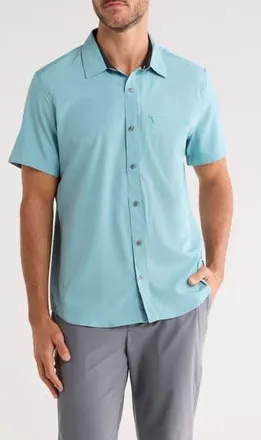 DKNY Lenox Tech Shirt in Cameo Blue at Nordstrom Rack, Size X-Large