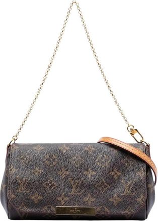 Louis Vuitton Pre-owned Cross Body Bags, female, Brown, Size: ONE SIZE Pre-owned Chain Shoulder Bag