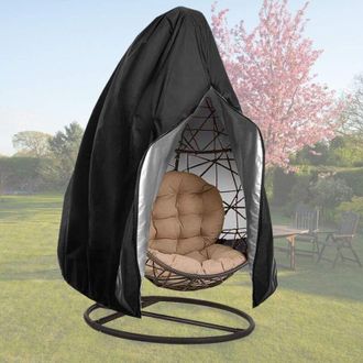 OEM Funda Para Silla Colgante - Poli&eacute;ster 210d Recubierto De Pvc - Resistente A Lluvia Y Uv - Para Sillas Huevo Y Balanc&iacute;n De Mimbre - 1 Unidad