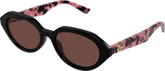 Gucci GG2178S 003 Womens Sunglasses Black Size 53 - Free RX Lenses - Free RX Lenses