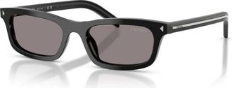 Prada Accessoires, unisex, Zwart, ONE Size, Sole PRD05s Zonnebril
