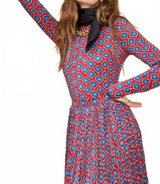 Hunter Bell Connor Long Sleeve Top In Red