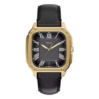 Fossil Accessoires, Heren, Zwart, ONE Size, Crosby Fs 6151