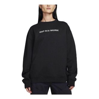 Nike x ACG Therma-FIT Fleece Crew Black White FD9850-010