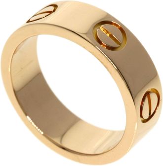 Cartier Pink Gold (18K) Band Ring (Pre-Owned)