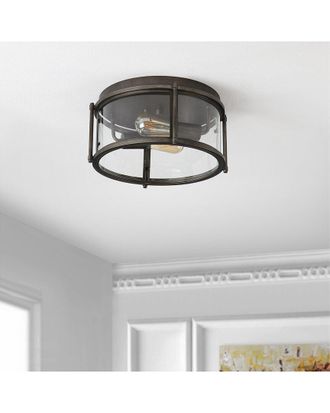 Safavieh Tiller 2-Light 13.5In Flush Mount
