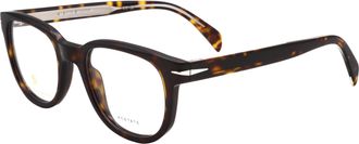 David Beckham Mens 50 mm Brown Opticals