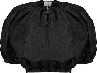 Patou Bubble Top - Dames - Blouses - Zwart - S - Overhemden