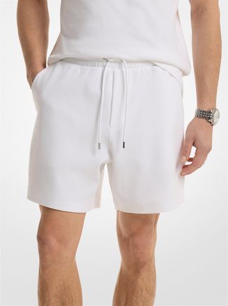 Michael Kors Logo Pocket Cotton Blend Shorts