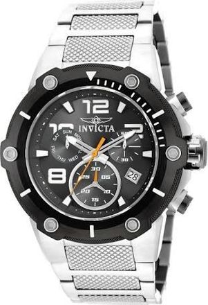 Invicta Speedway Chronograph Black Dial Mens Watch 19528