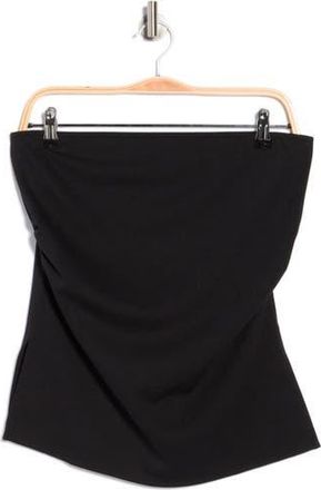 Madden Girl Split Hem Tube Top in Black at Nordstrom Rack, Size X-Large