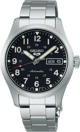 Seiko 5 Sports Automatic Black Dial Unisex Watch SRPJ81