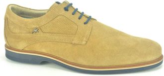 Fluchos Blauwe Camel Su&egrave;de Stijlvolle Schoenen - Heren - Veterschoenen - Bruin - 40 EU - Su&egrave;de - Schoenen