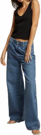 perfectwhitetee Maria V-Neck Tank In True Black