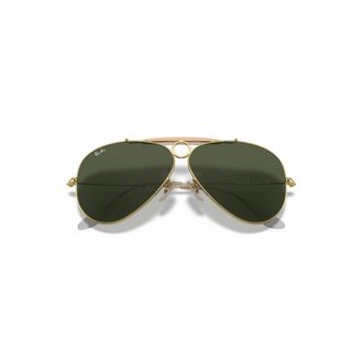Ray-Ban Sunglasses, unisex, Yellow, Size: 58 MM Rb3138 Shooter