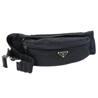 Prada Pre-owned Belt Bags, unisex, Black, Size: ONE SIZE Pre-owned Nylon prada-bags