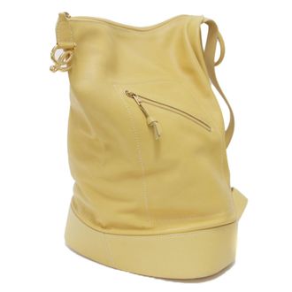Loewe Yellow Leather Backpack (Pre-Owned)