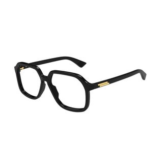 Bottega Veneta Glasses, unisex, Black, 55 MM, Square Optical Frame
