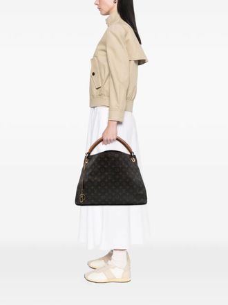 Louis Vuitton 2010-2020 Monogram Artsy MM hobo bag - Bruin