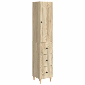 vidaXL Juego De Armarios 2 Uds. Madera De Ingenier&iacute;a Vidaxl