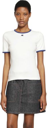Courr&egrave;ges Cotton Jersey T-shirt