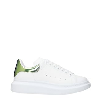 Alexander McQueen Alexander Mcqueen Zapatillas Oversize Hombre Piel Verde Y Blanco