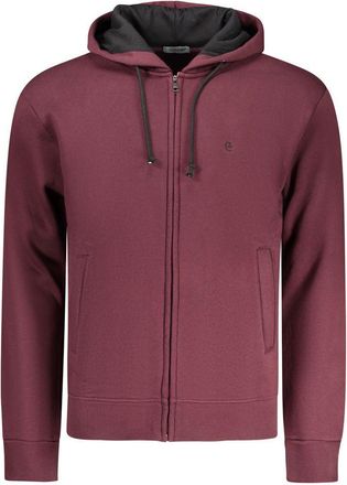 Coveri Moving Rode Katoenen Heren Hoodie