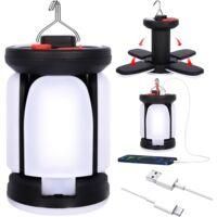 OEM Lanterne Camping Recargable, 3600mah, 6 Modos De Iluminaci&oacute;n, 60 Led 360&deg; S&uacute;per Brillante, Ipx45 Camping Etanche Portable, Lumi&egrave;re De Camping Pliable 
