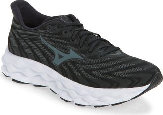 Mizuno Wave Sky 8 Running Shoe in Black-Metallic Grey at Nordstrom Rack, Size 11.5