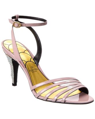 Valentino Ladycrush 85 Patent Sandal