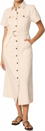 Cleobella Cassidy Midi Dress In Ivory