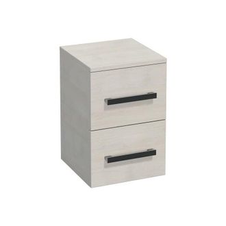 Puma Naturel - Mueble Bajo De Ba&ntilde;o Natural Cube Way 32,5x51x33 Cm En Roble De Chamonix (cube2n32dc)