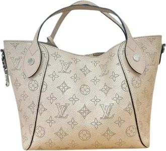 Louis Vuitton Pre-owned Mahina Handbag - Dames - Vintage Shopper - Beige - ONE Size - Leer - Vintage