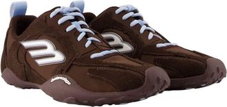 Balenciaga Womens Monday Ultra Sneaker Brown Calfskin