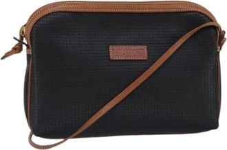 Bally Pre-owned Cross Body Bags, female, Black, Size: ONE SIZE Pre-owned Leather Shoulder Bag