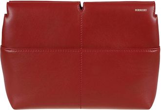 Burberry Tassen, Dames, Rood, ONE Size, Leer, Stijlvolle tassen voor dagelijks gebruik