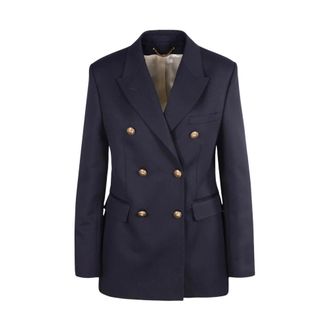 Golden Goose Dames, Jassen, Blauw, Maat: M Wol
