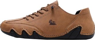 Generic Large Casual Low Cut Men Shoes with Eight Claws Anti Slip and wear Resistant Sports Casual Shoes (Brown,10.5)