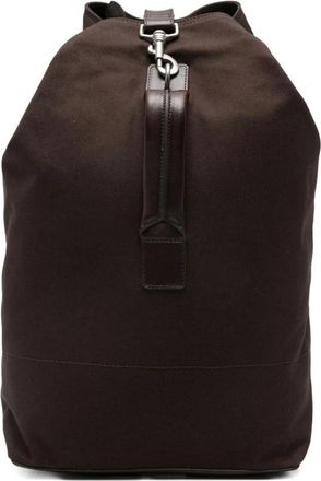 Dries Van Noten Stijlvolle Bum Bag - Heren - Schoudertassen - Bruin - ONE Size - Katoen - Tassen