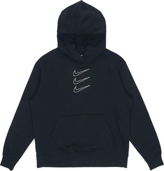 Nike (WMNS) Nike Rhinestone Fleece Hoodie Black DH1412-010
