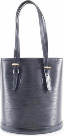Louis Vuitton Pre-owned Vintage Bucket Bag - Dames - Vintage Tas - Zwart - ONE Size - Leer - Vintage