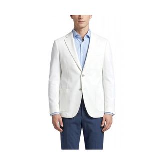 HUGO BOSS Jassen, Heren, Wit, L, Katoen, C-Henry Blazer